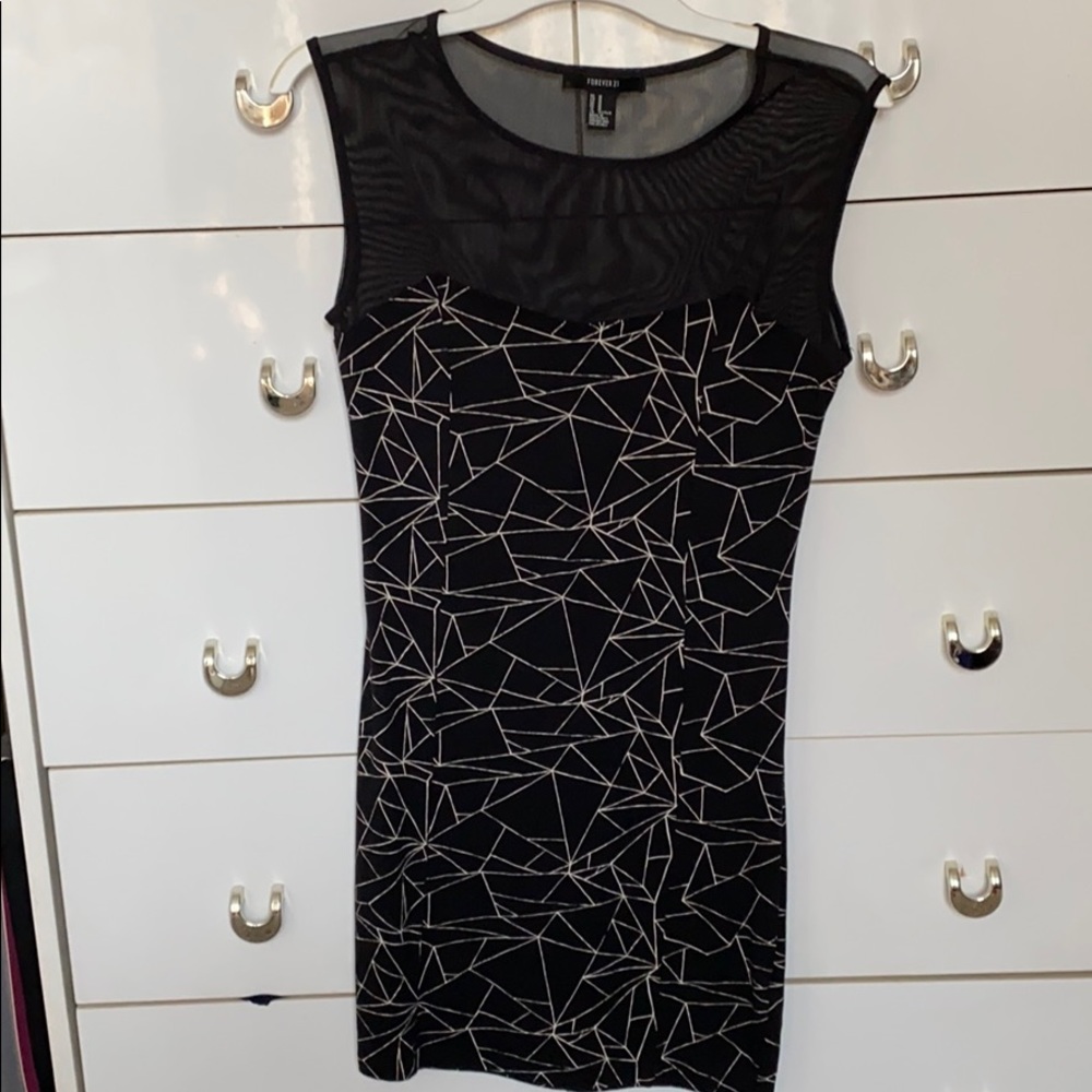 Forever 21 Geometric Mini Dress